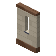 Arrow slit wall