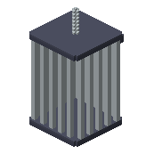 Suspended cage