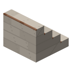 Metal stairs