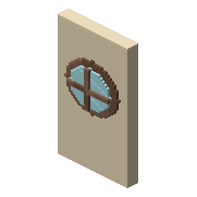Round window wall