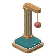 Pom-Pom Scratching Post