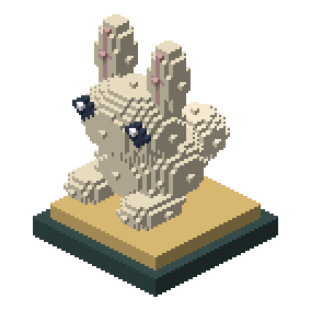Cloud Bunny Trophy