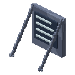 Space warning sign