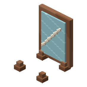 Standing mirror