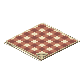 Whisperleaf Gingham Blanket