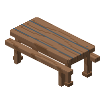 Beach picnic table