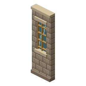 Leaded citadel window
