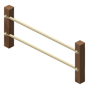 Rope fence