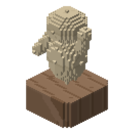 Lost Sun temple statue