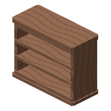 Steel storage shelf