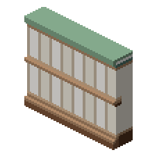 Modular Straight Shiplap Wall