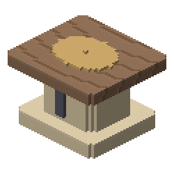 Temple offering altar